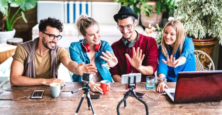 A group of influencers.