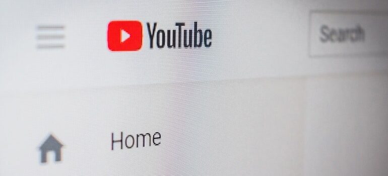 YouTube trending tab