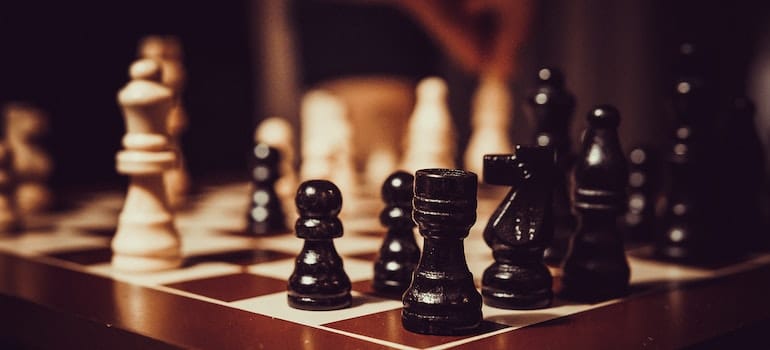 a chess board